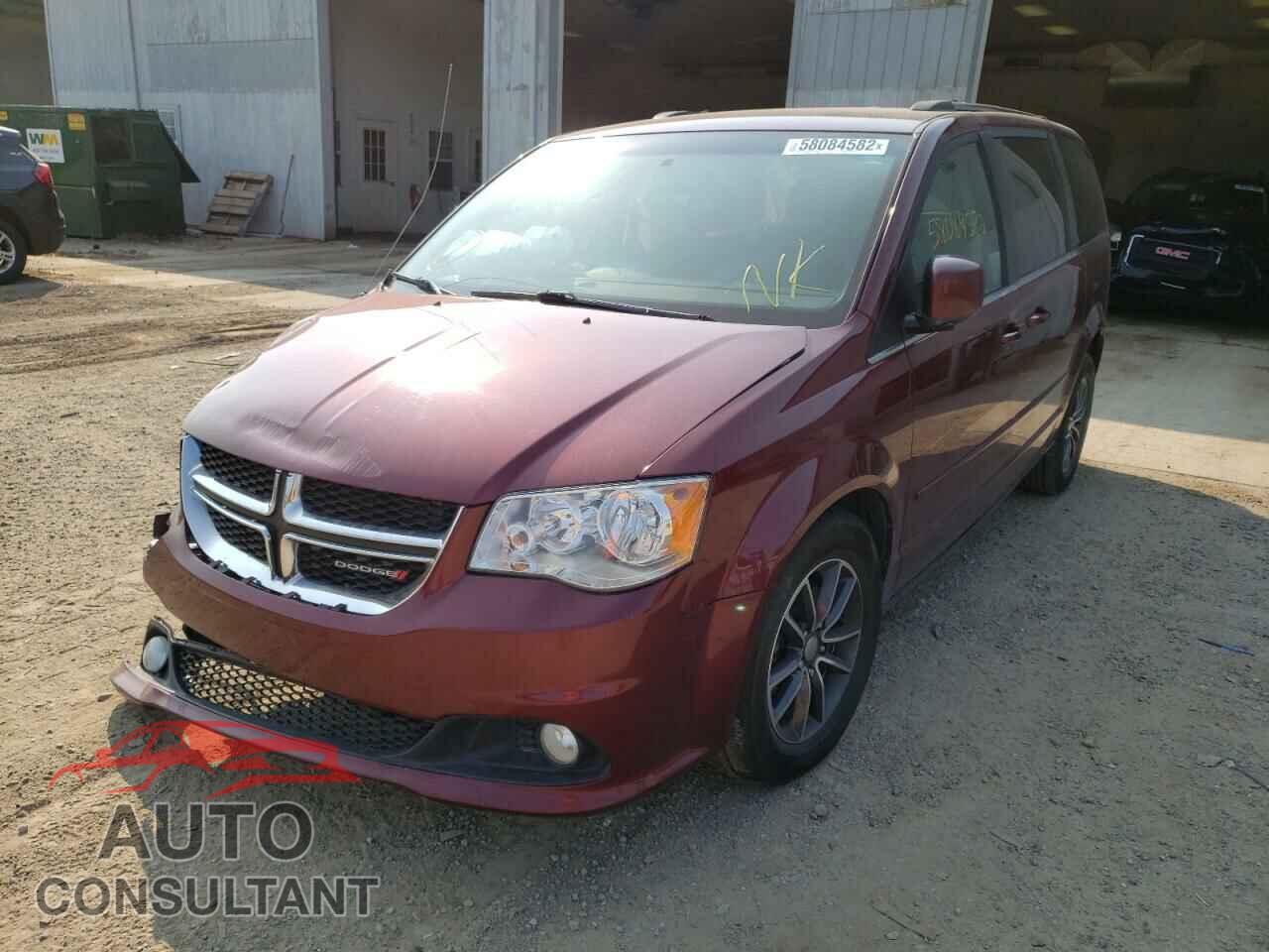 DODGE CARAVAN 2017 - 2C4RDGCG2HR604552