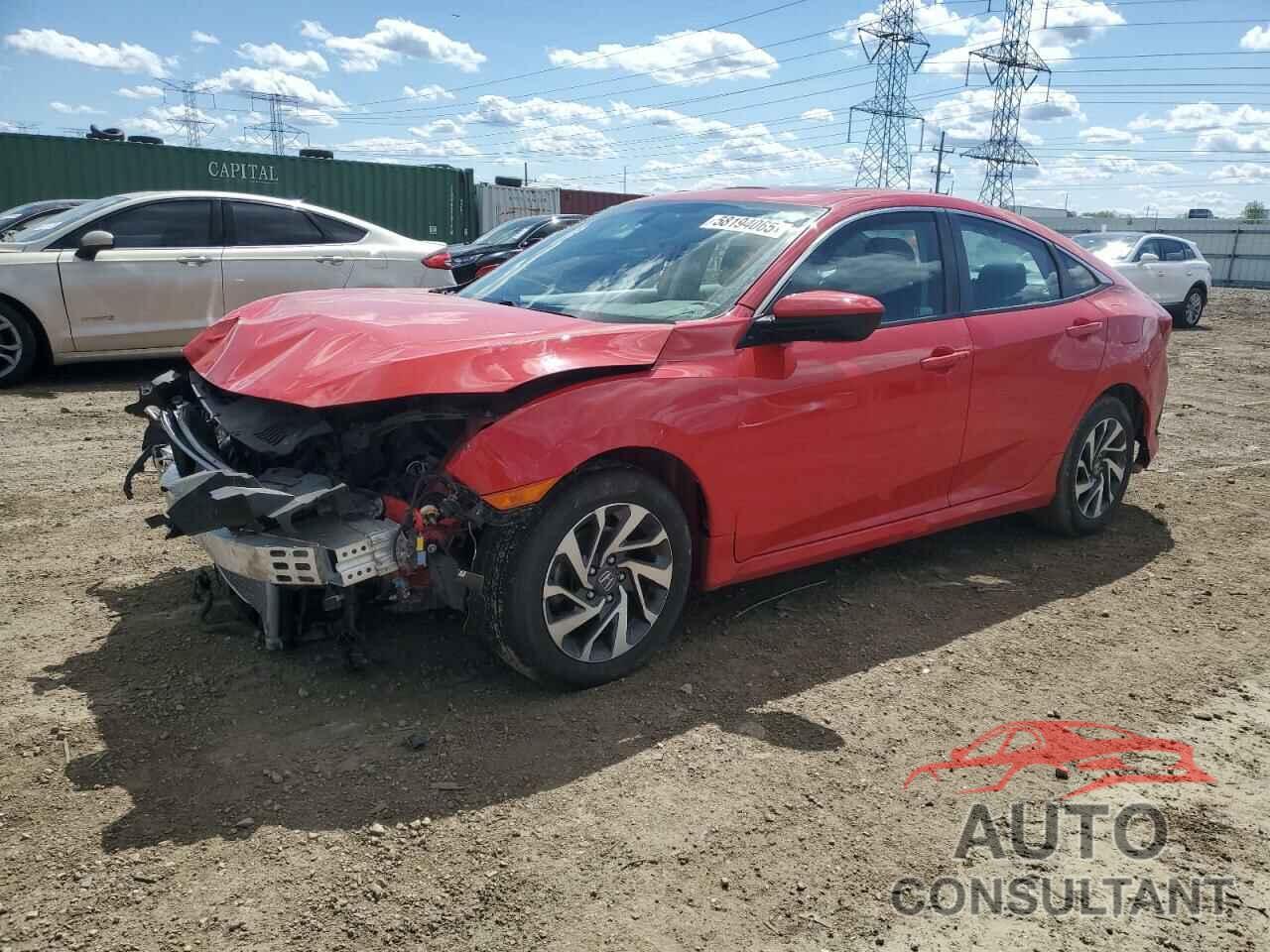 HONDA CIVIC 2018 - 2HGFC2F71JH568676