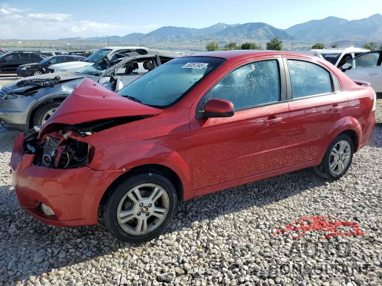 CHEVROLET AVEO 2011 - KL1TG5DE5BB215531