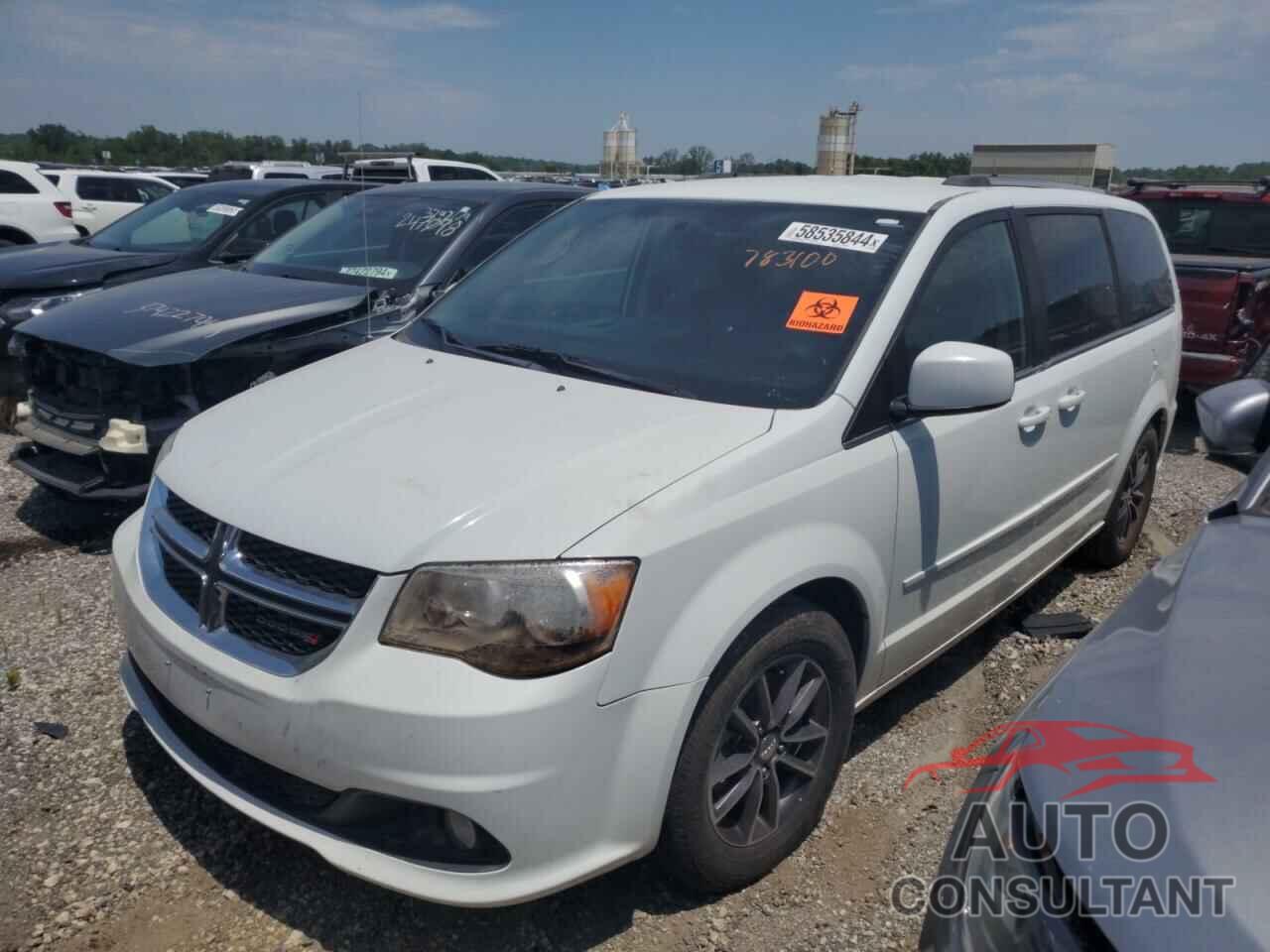 DODGE CARAVAN 2017 - 2C4RDGCG6HR783100