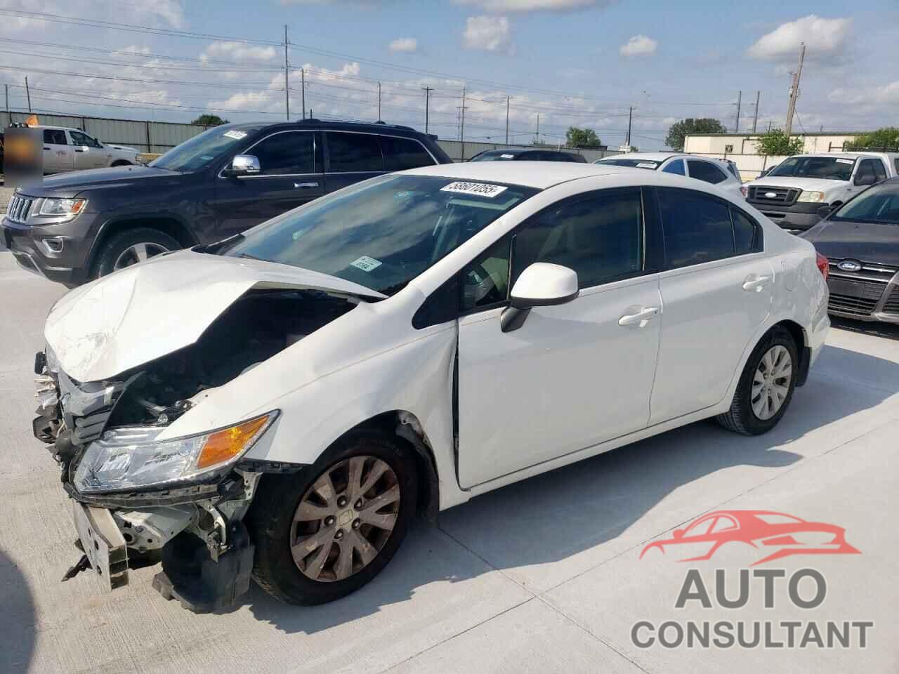 HONDA CIVIC 2012 - 2HGFB2F55CH604079