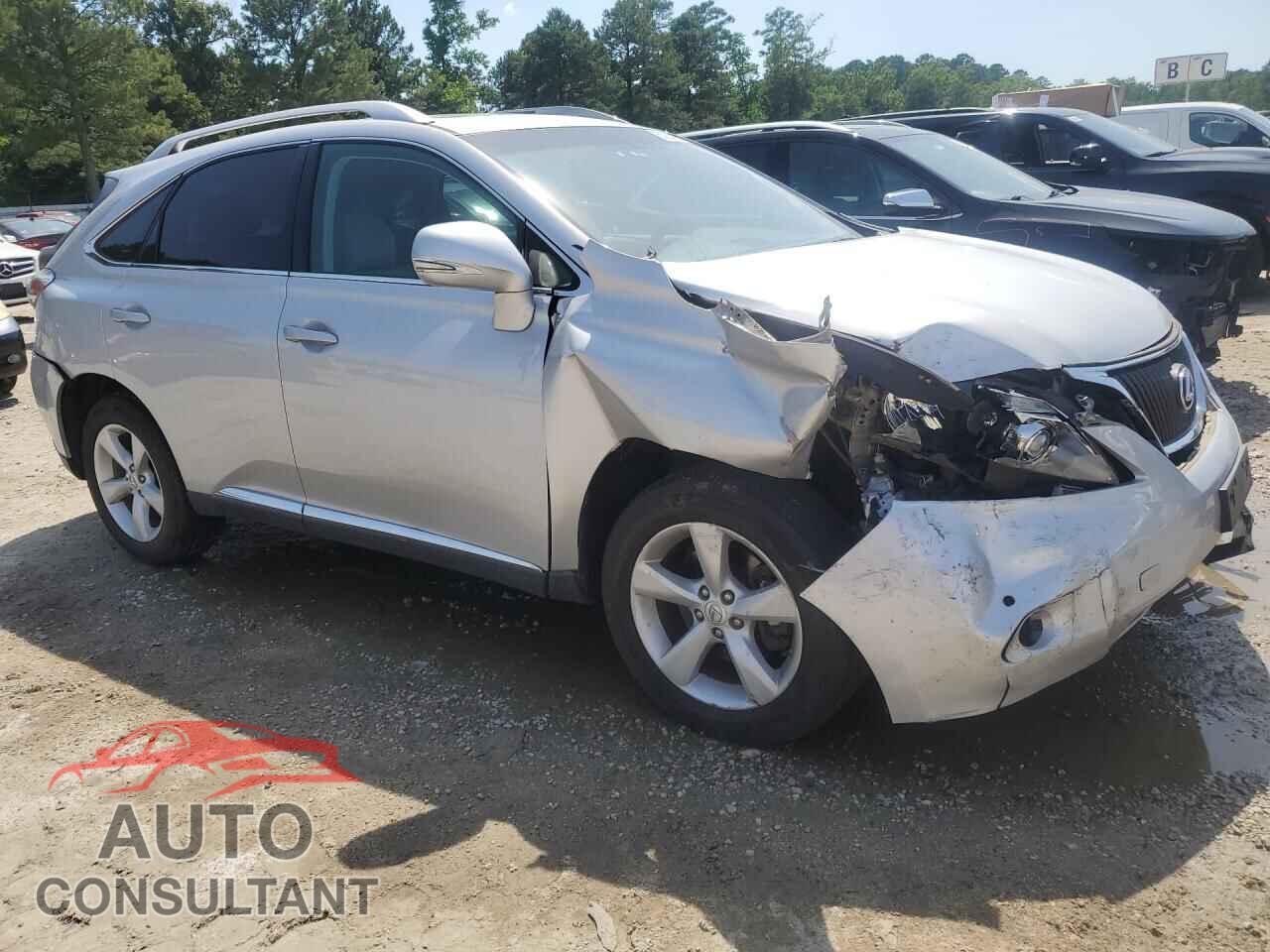 LEXUS RX350 2012 - 2T2BK1BA9CC140889