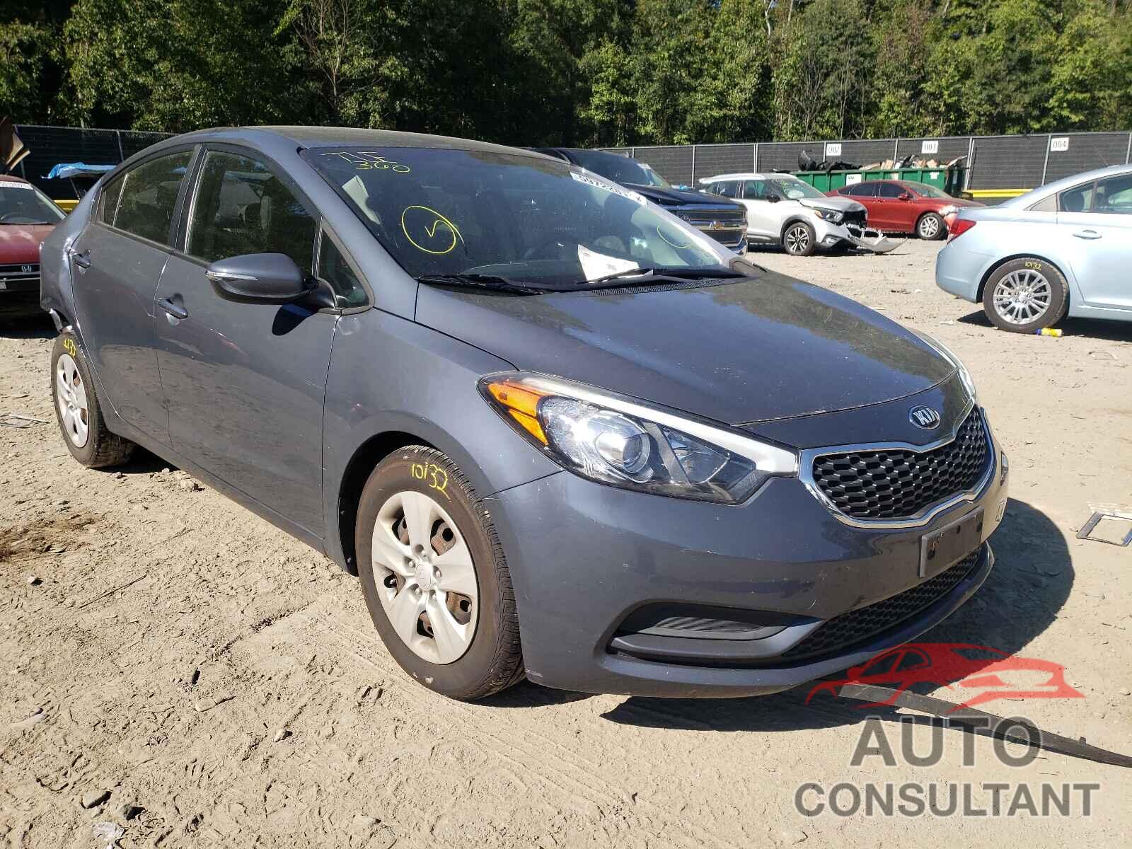 KIA FORTE 2016 - KNAFX4A61G5534487