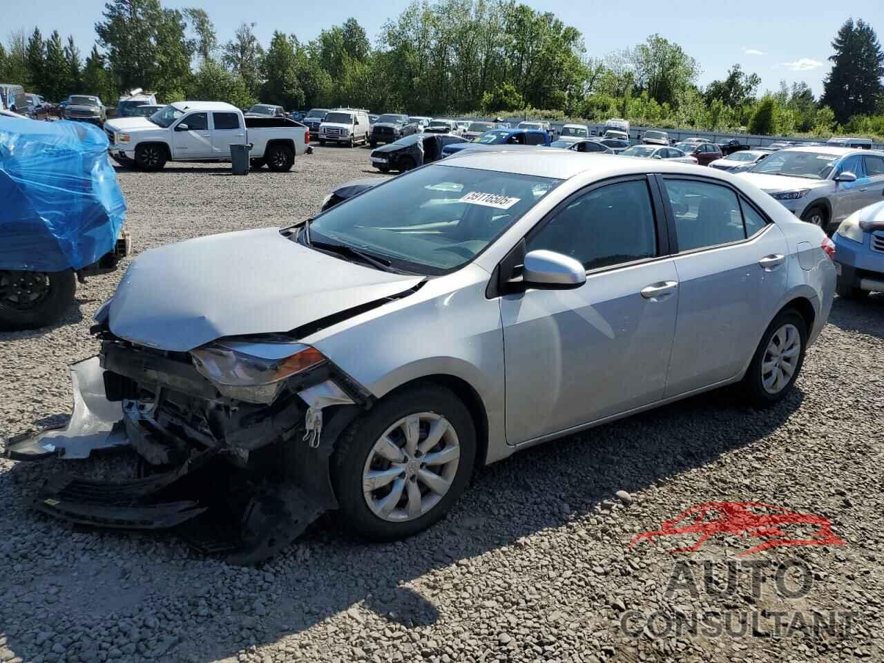 TOYOTA COROLLA 2015 - 2T1BURHE1FC419653