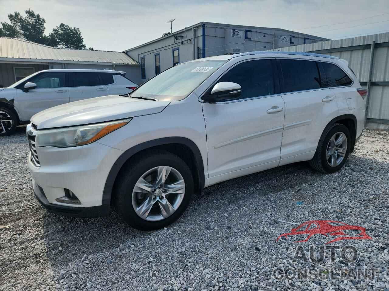TOYOTA HIGHLANDER 2015 - 5TDDKRFH6FS149757