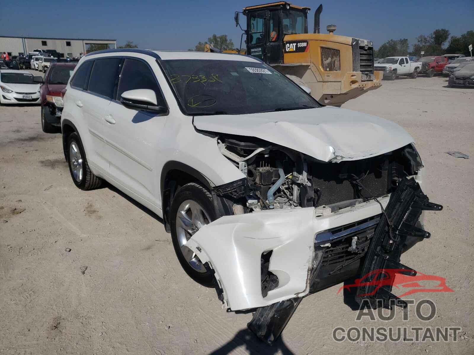 TOYOTA HIGHLANDER 2017 - 5TDDZRFH1HS373338