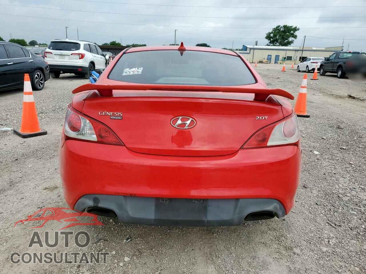 HYUNDAI GENESIS 2012 - KMHHT6KD5CU076285