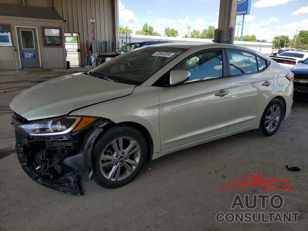 HYUNDAI ELANTRA 2017 - KMHD84LF7HU188145