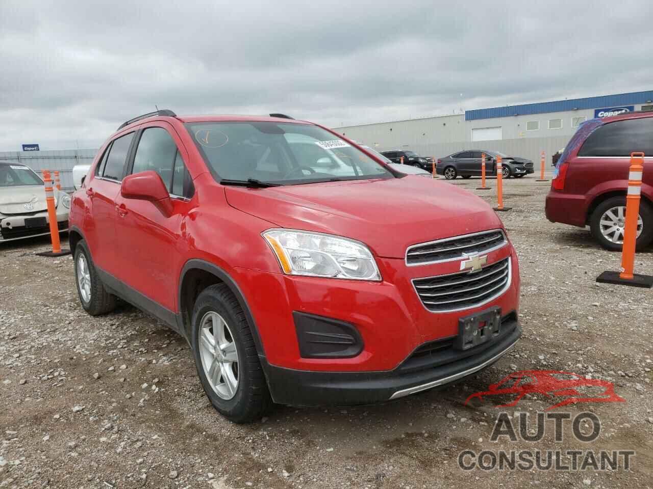 CHEVROLET TRAX 2016 - KL7CJPSB8GB733880