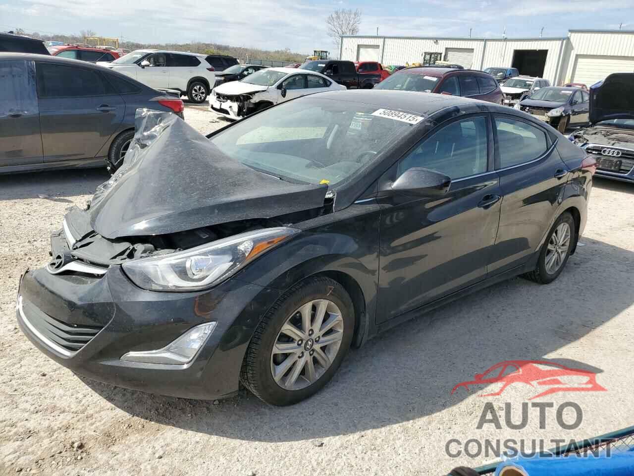 HYUNDAI ELANTRA 2015 - KMHDH4AE9FU320507