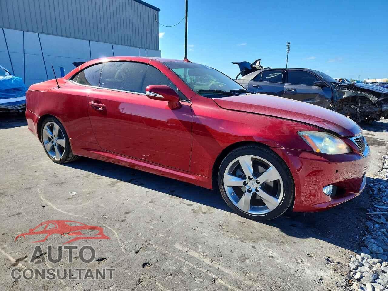 LEXUS IS 2010 - JTHFF2C27A2512702