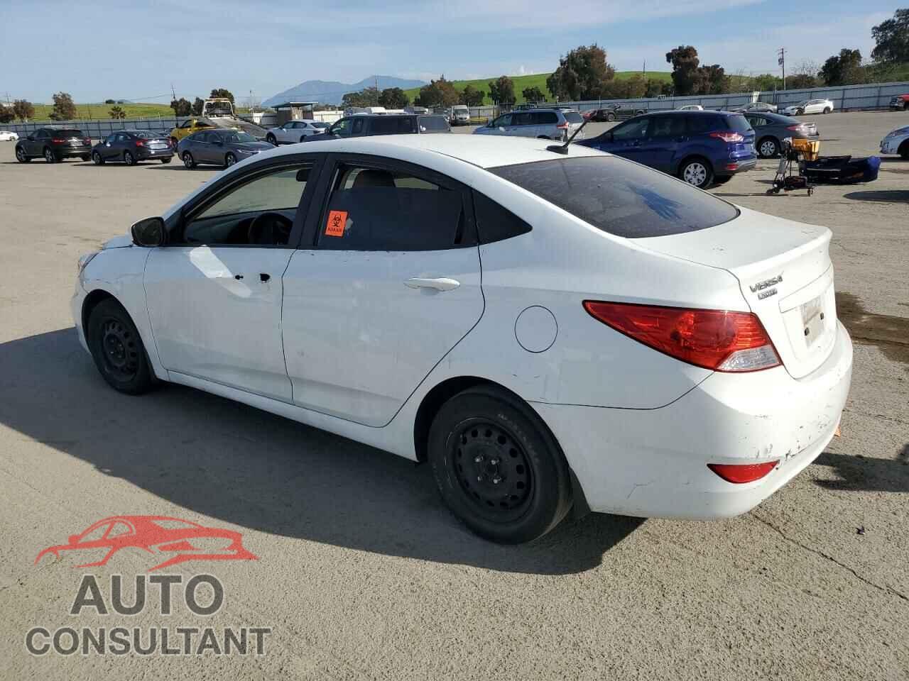 HYUNDAI ACCENT 2013 - KMHCU4AE7DU562572