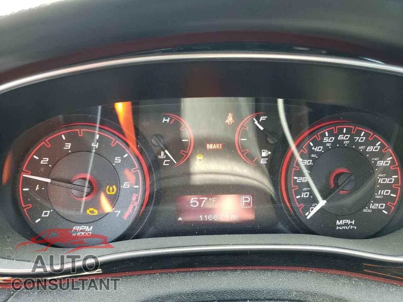 DODGE DART 2015 - 1C3CDFBB4FD237342