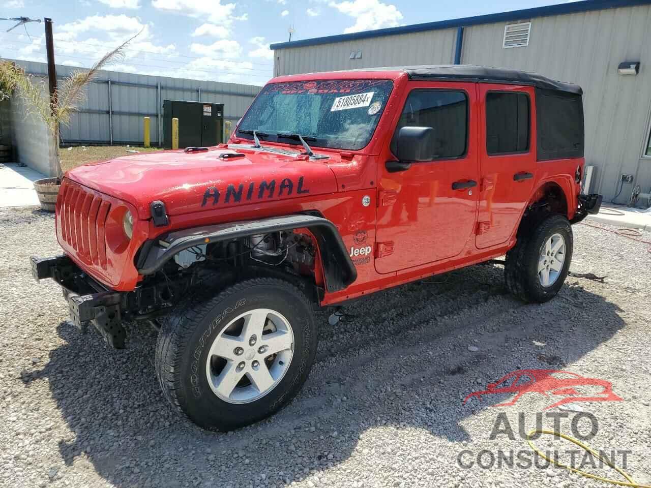 JEEP WRANGLER 2020 - 1C4HJXDN2LW129695