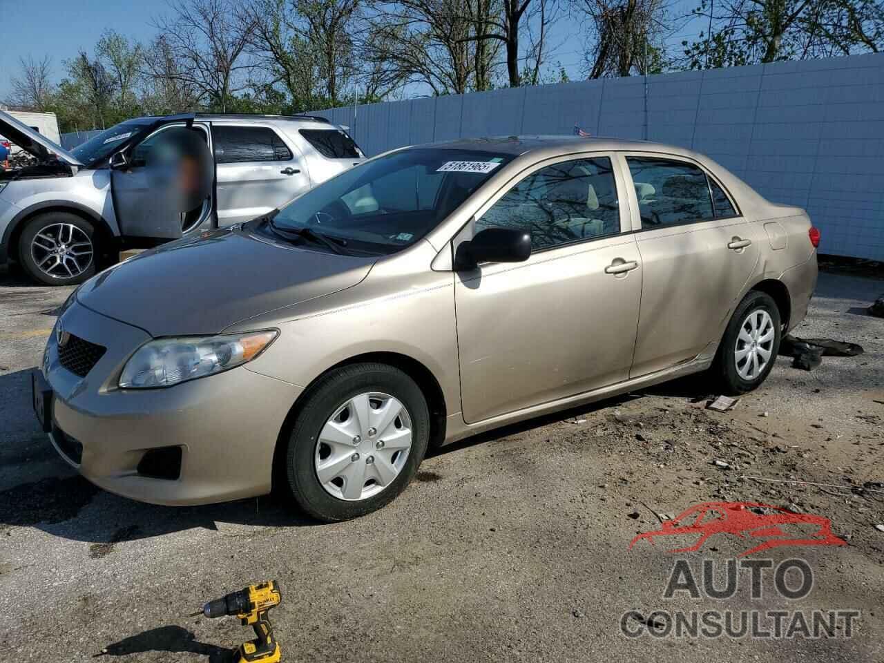 TOYOTA COROLLA 2009 - 1NXBU40EX9Z113097