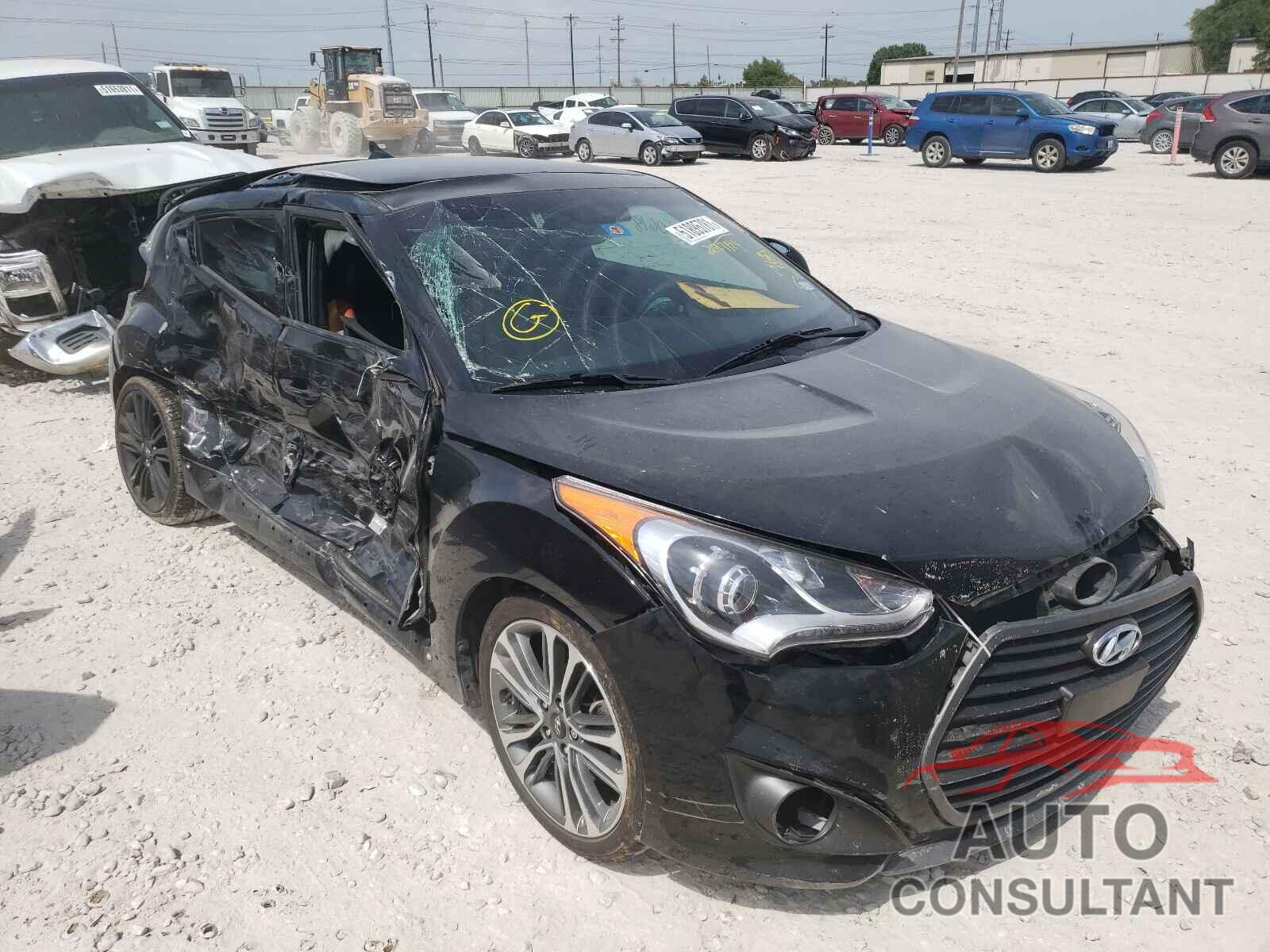 HYUNDAI VELOSTER 2016 - KMHTC6AE2GU297174