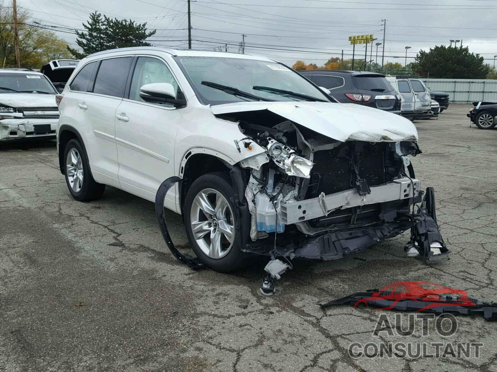 TOYOTA HIGHLANDER 2016 - 5TDDKRFH1GS254420