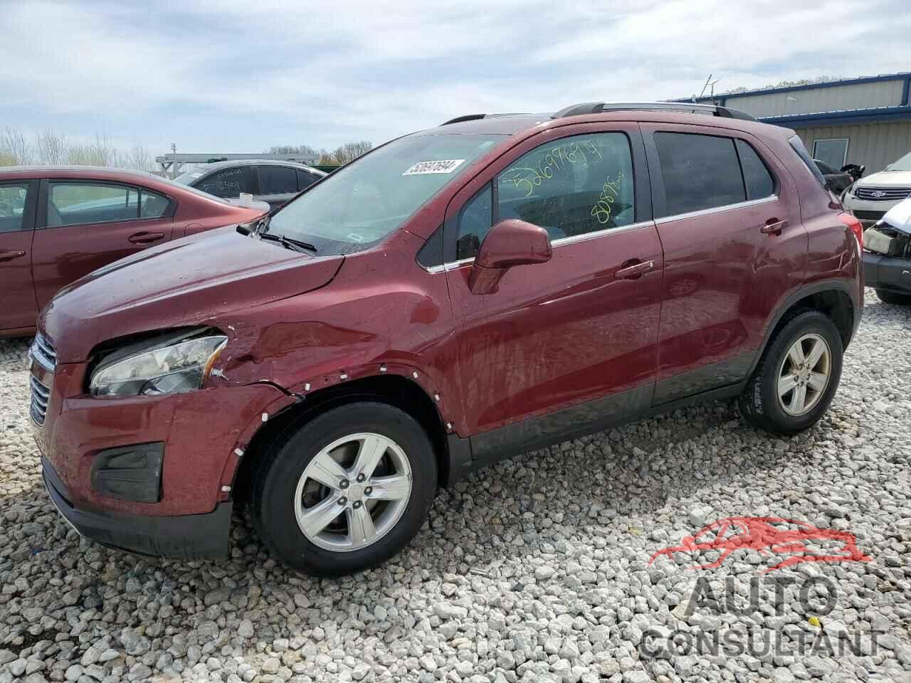 CHEVROLET TRAX 2016 - 3GNCJPSB9GL153997