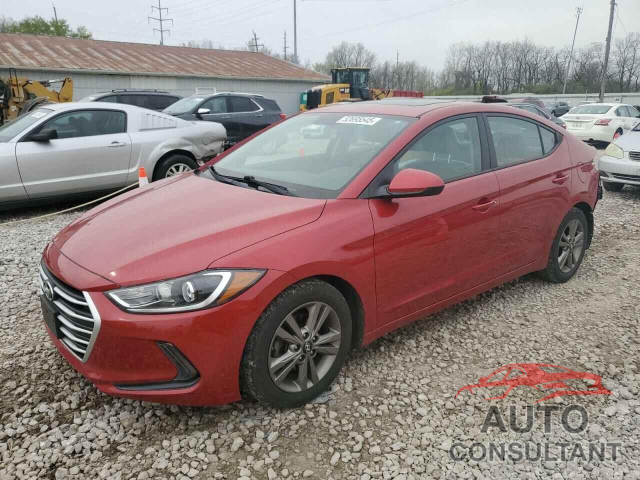 HYUNDAI ELANTRA 2018 - 5NPD84LF3JH331046