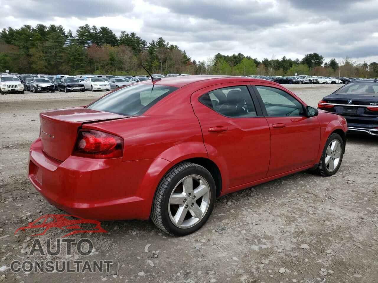 DODGE AVENGER 2013 - 1C3CDZAB7DN688243