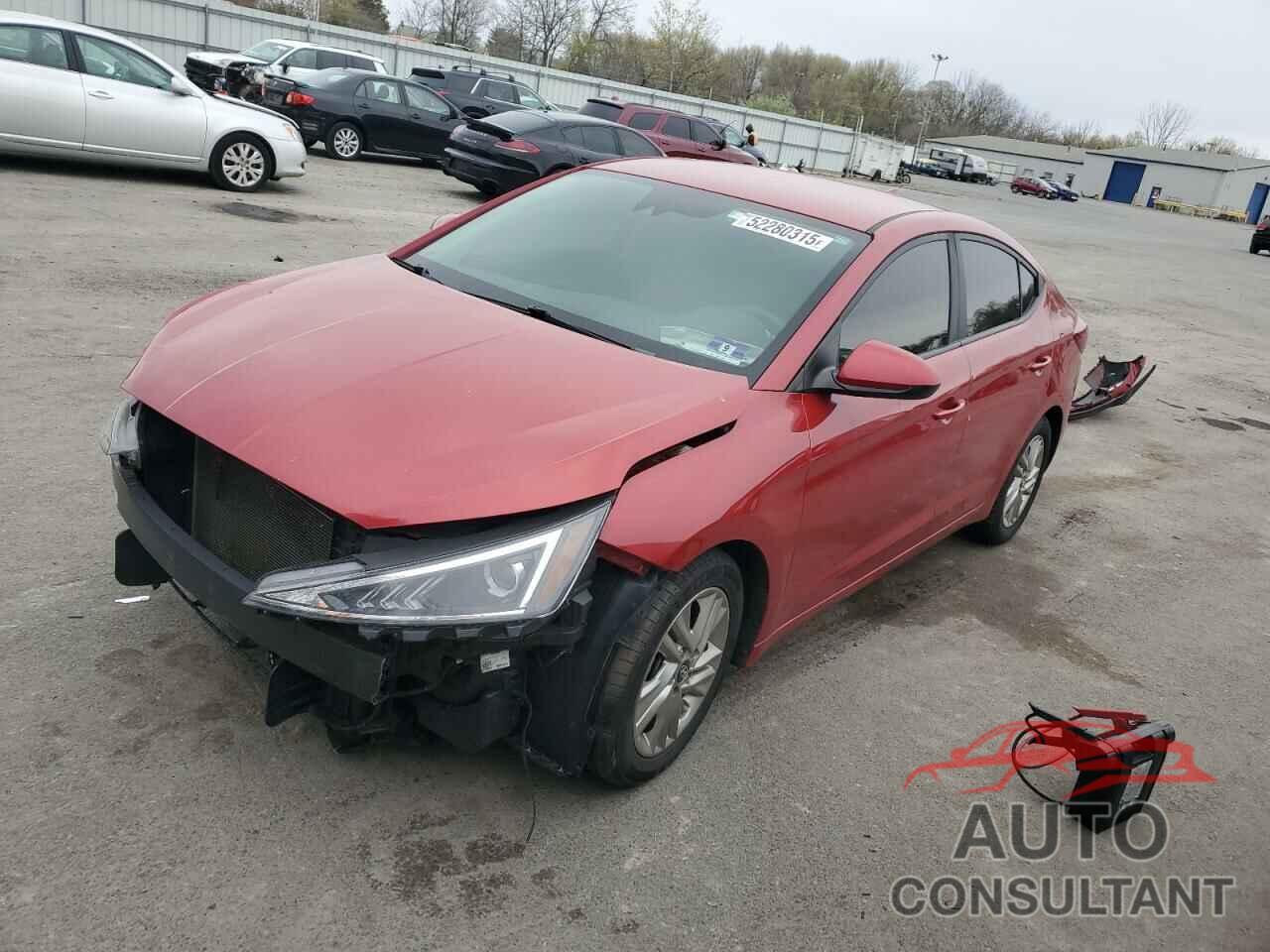 HYUNDAI ELANTRA 2019 - 5NPD84LF0KH445913