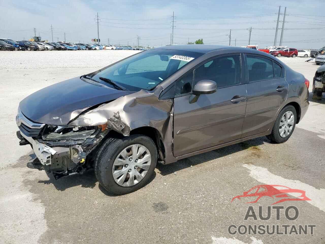 HONDA CIVIC 2012 - 2HGFB2F50CH593038