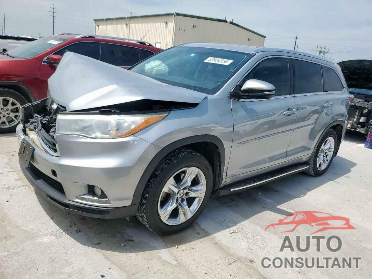 TOYOTA HIGHLANDER 2015 - 5TDYKRFH7FS116638