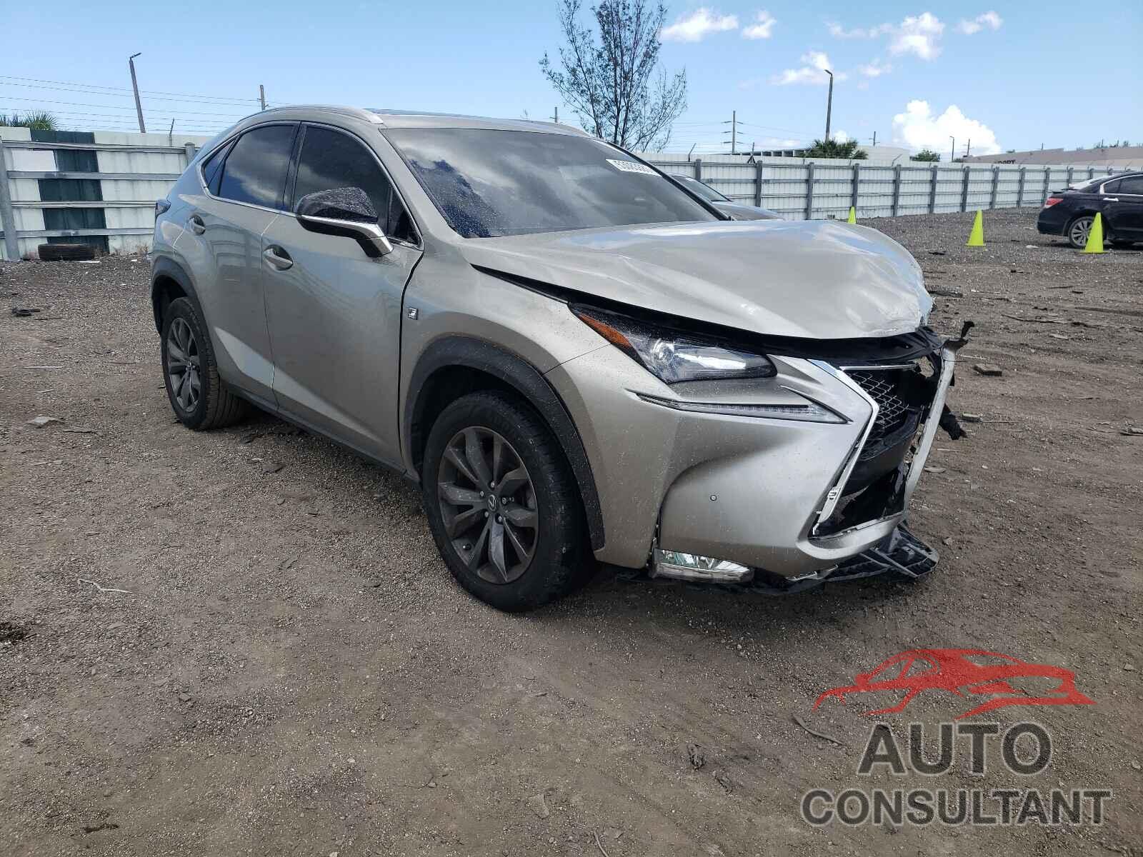 LEXUS NX 2017 - JTJYARBZ9H2065216