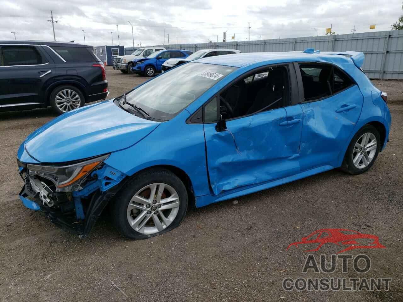 TOYOTA COROLLA 2019 - JTNK4RBE7K3050224