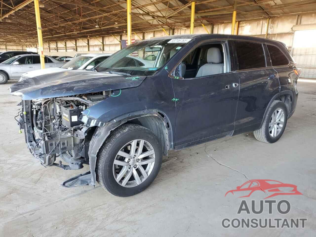 TOYOTA HIGHLANDER 2015 - 5TDZKRFHXFS087608
