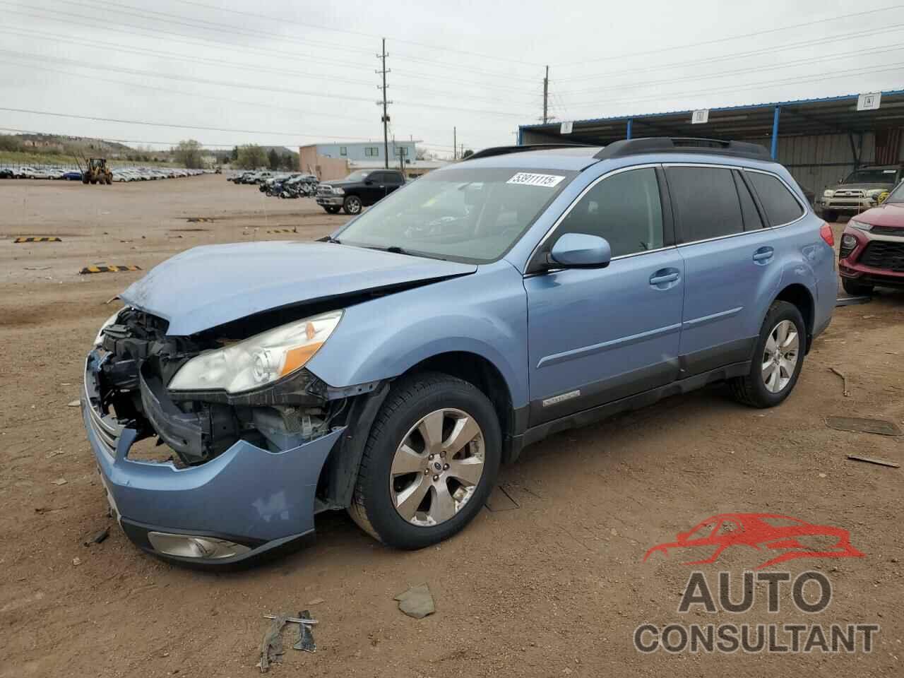SUBARU OUTBACK 2012 - 4S4BRDLC6C2208397