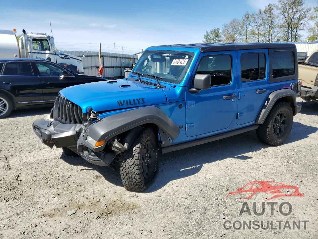 JEEP WRANGLER 2021 - 1C4HJXDG1MW863778