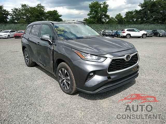 TOYOTA HIGHLANDER 2020 - 5TDGZRAH3LS504816