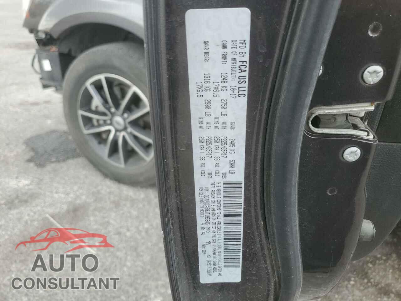 DODGE JOURNEY 2018 - 3C4PDCAB8JT195645