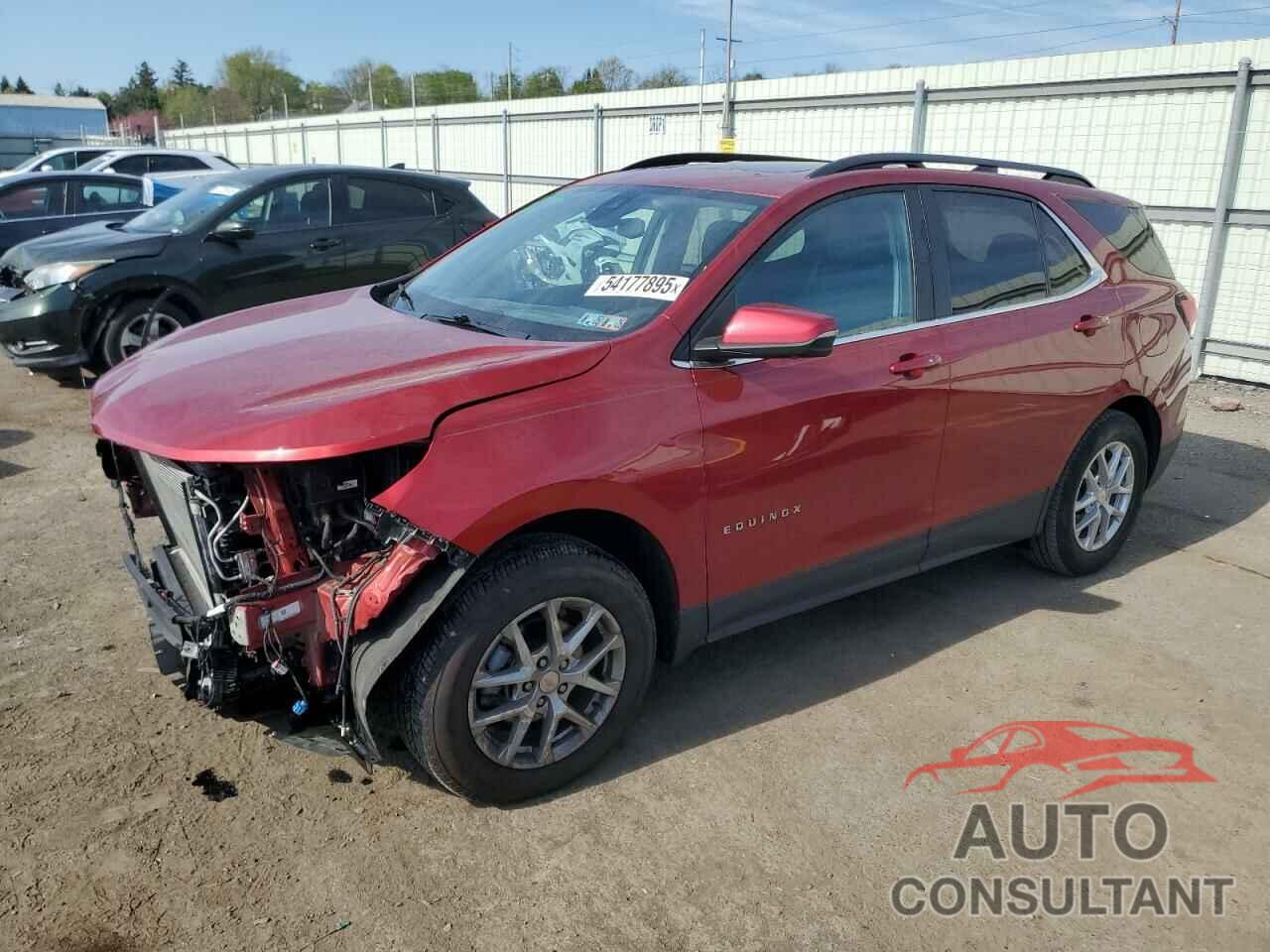 CHEVROLET EQUINOX 2022 - 3GNAXUEV9NL223389