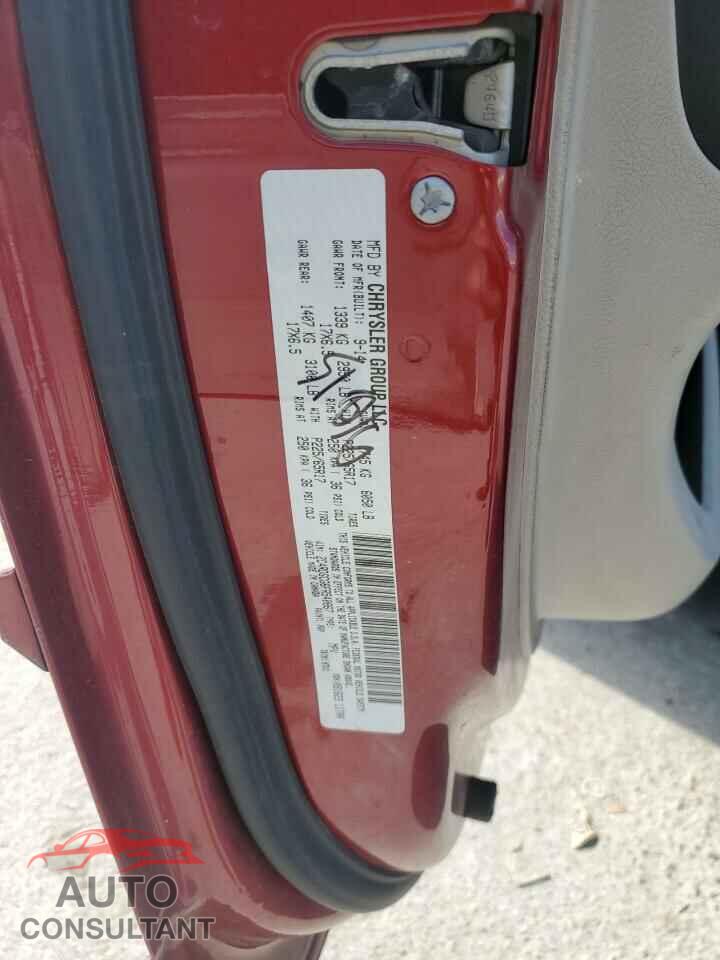 DODGE CARAVAN 2015 - 2C4RDGCG6FR540867