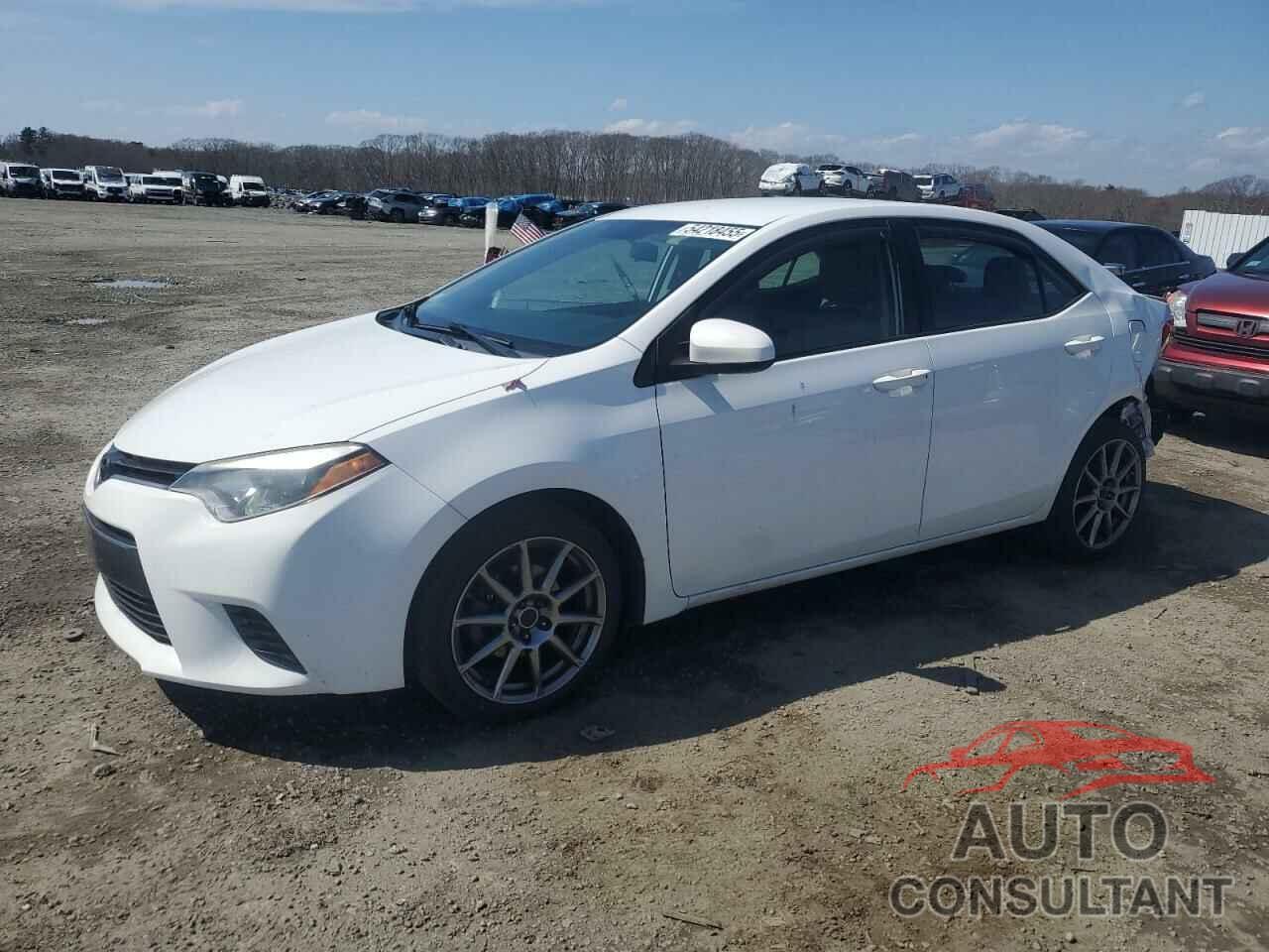 TOYOTA COROLLA 2016 - 2T1BURHE3GC534580