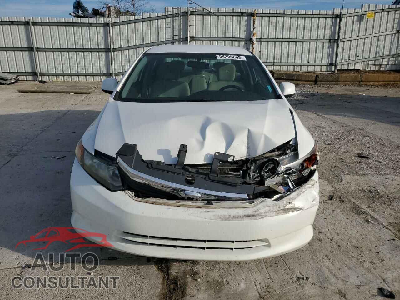 HONDA CIVIC 2012 - 19XFB2F54CE017608