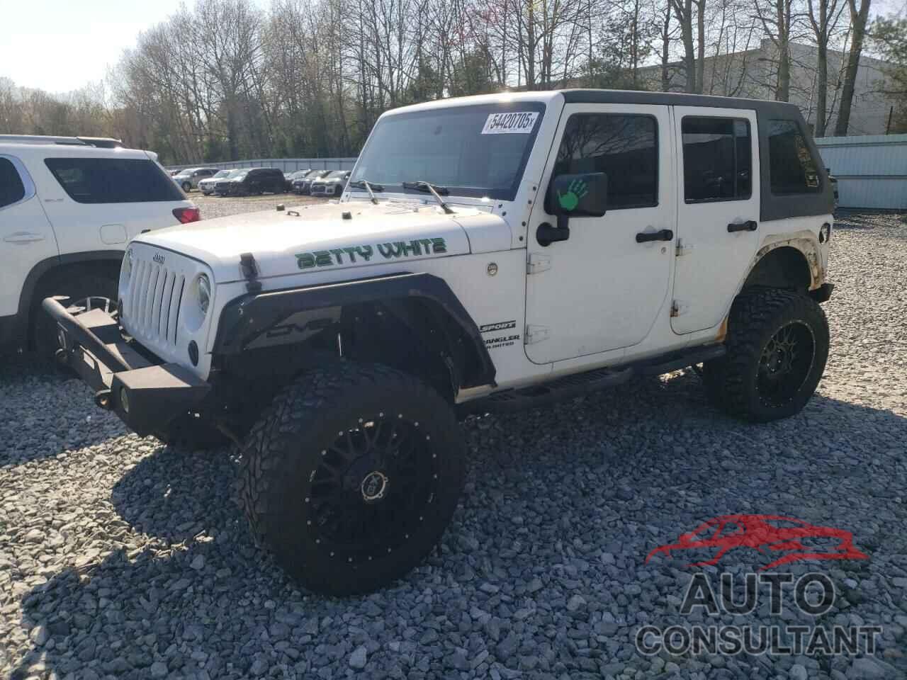 JEEP WRANGLER 2016 - 1C4BJWDG6GL343453
