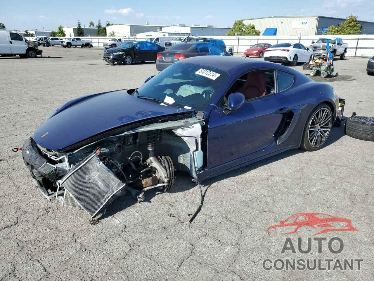 PORSCHE CAYMAN 2022 - WP0AD2A82NS268570