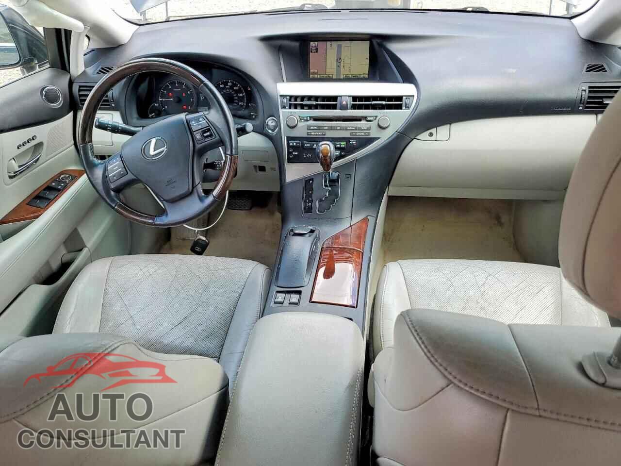 LEXUS RX350 2011 - 2T2BK1BA1BC083702