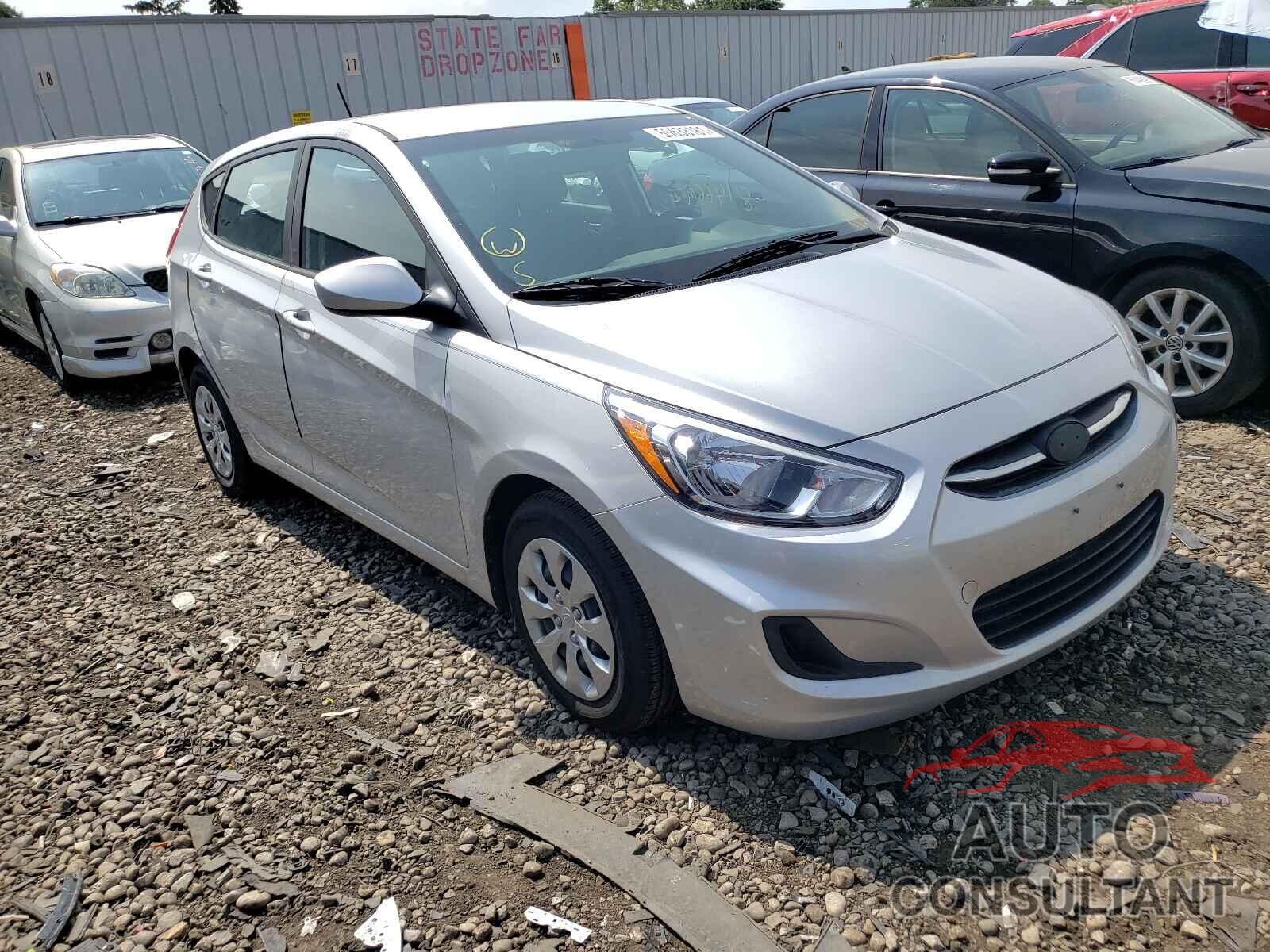 HYUNDAI ACCENT 2017 - KMHCT5AE0HU326358