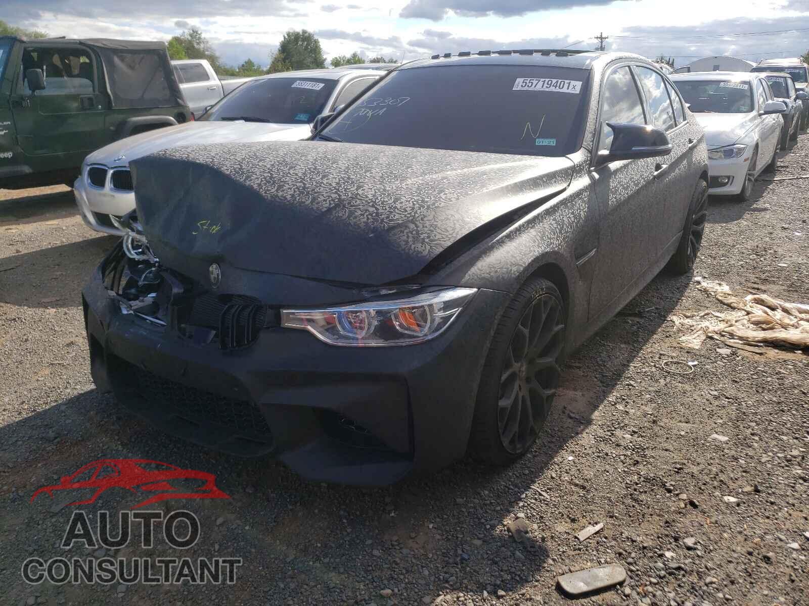 BMW 3 SERIES 2016 - WBA8E9G59GNU30212