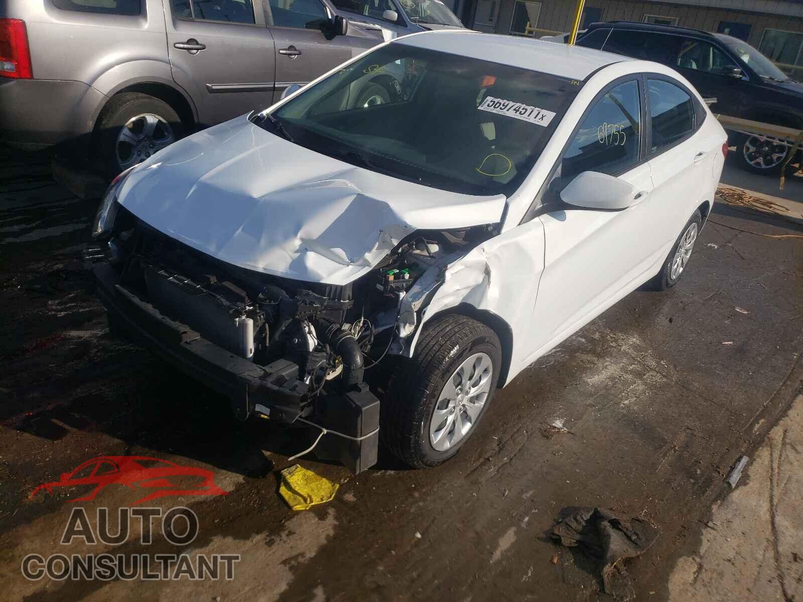 HYUNDAI ACCENT 2017 - KMHCT4AE2HU292014
