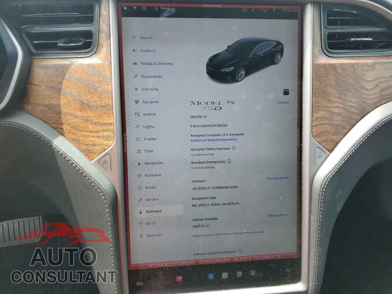 TESLA MODEL S 2018 - 5YJSA1E21JF285381