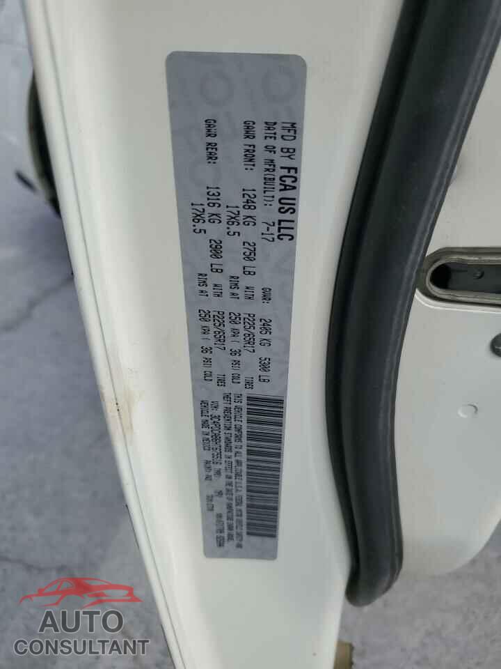 DODGE JOURNEY 2017 - 3C4PDCAB6HT675516