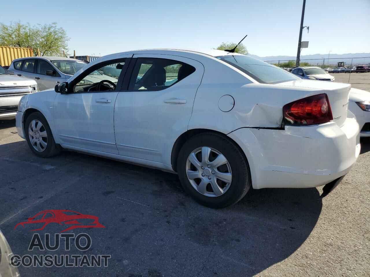 DODGE AVENGER 2012 - 1C3CDZAB4CN206648