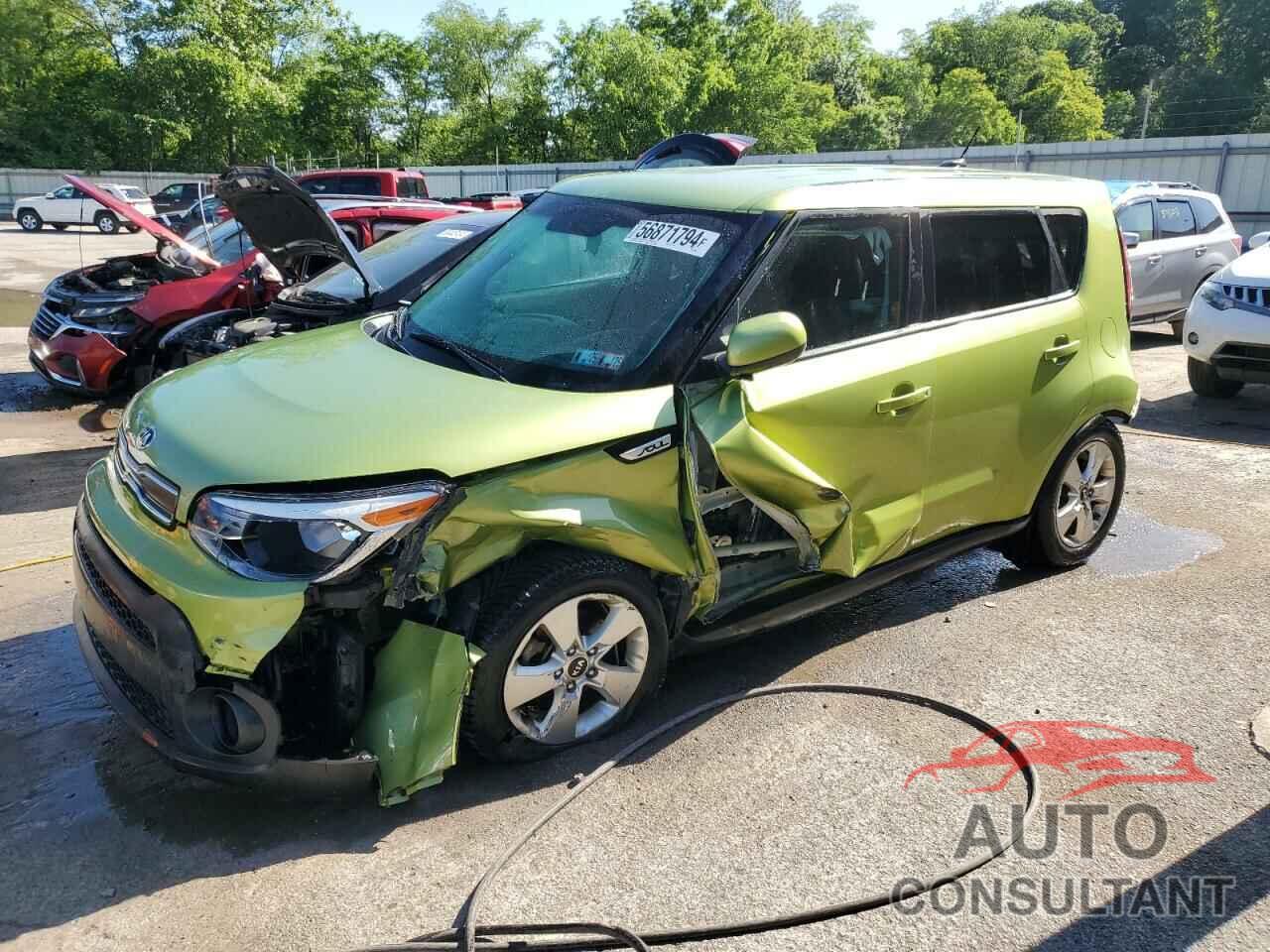 KIA SOUL 2017 - KNDJN2A21H7880906