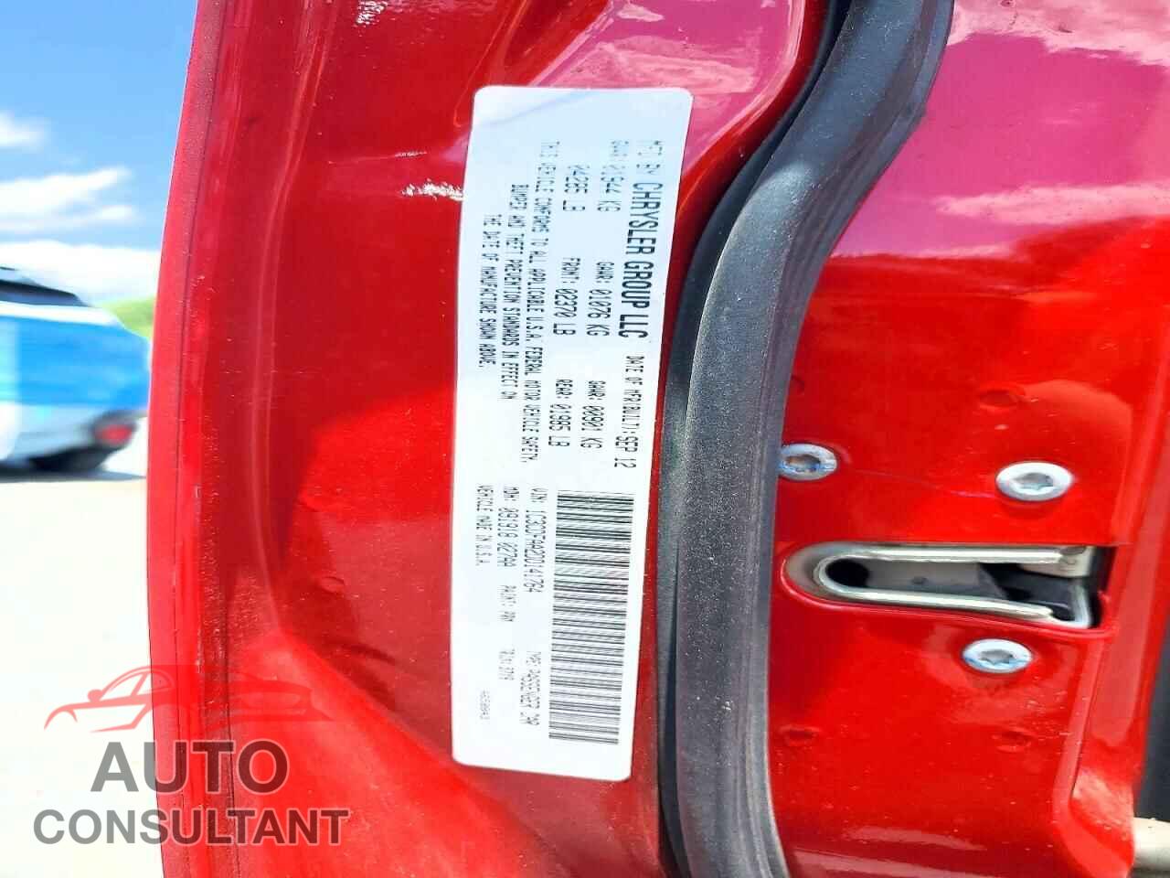 DODGE DART 2013 - 1C3CDFAA2DD141764