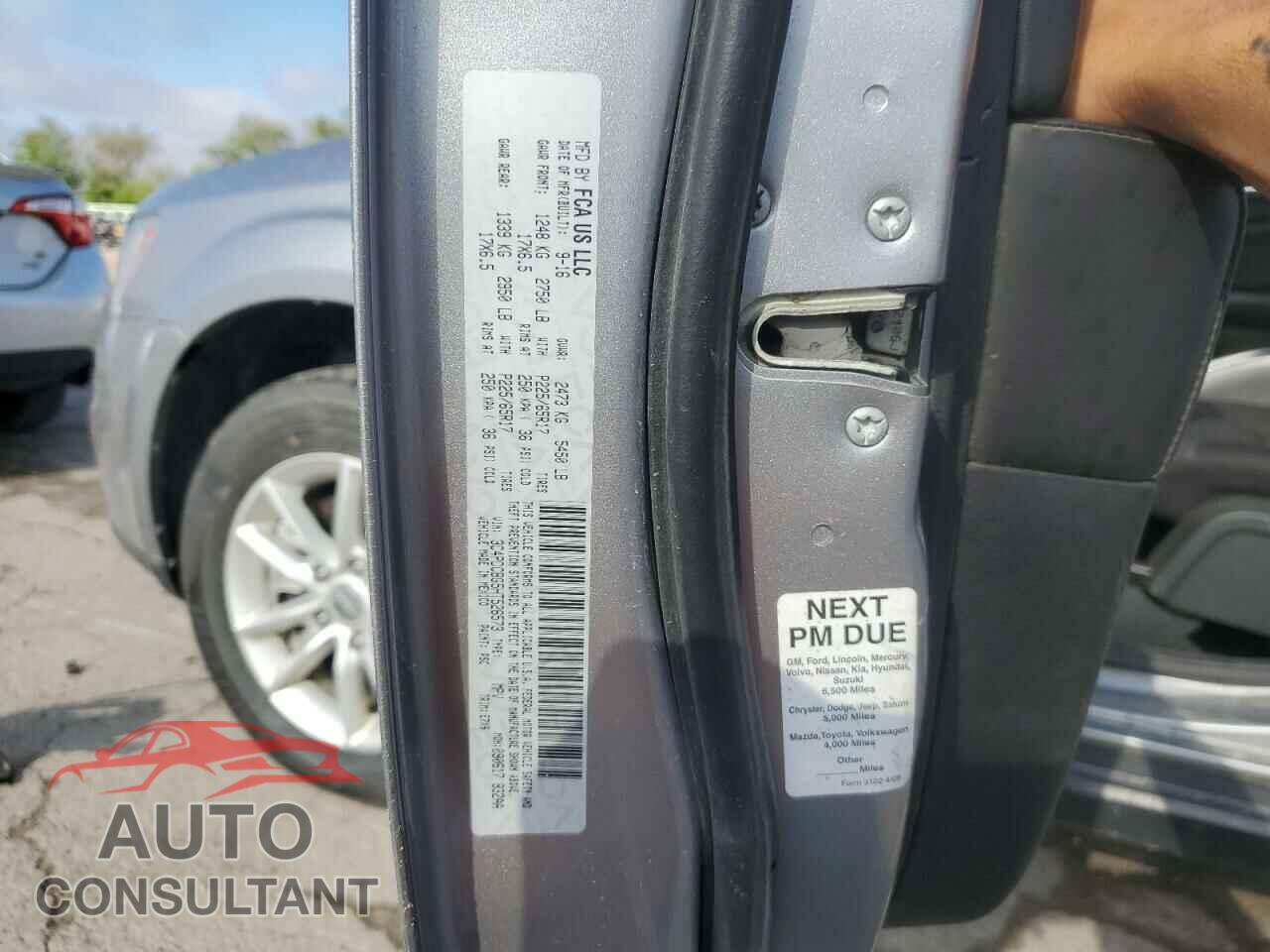 DODGE JOURNEY 2017 - 3C4PDCBG5HT526573